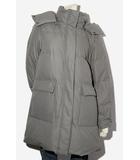 無印良品 良品計画 未使用品 無印良品 良品計画 MUJI フーディー 撥水 ダウンコート M GREEN スモーキーグリーン /◆☆