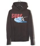 ティーエムティー TMT 未使用品 TMT ティーエムティー MICKEY / VINTAGE SWEAT HOODIE (SURF) ミッキー ヴィンテージ スウェット フーディー パーカー L BLACK ブラック TSW-S20MK02 /●