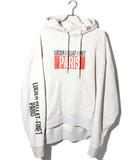 ミハラヤスヒロ MIHARA YASUHIRO Maison MIHARA YASUHIRO × lucien pellat-finet メゾン ミハラヤスヒロ ルシアン ペラフィネ WIDE BACK HOODIE ワイドバッグ フーディー プルオーバー パーカー 44 Grey グレー C09HD501 /●