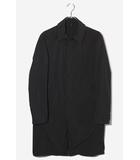 ダブルジェイケイ wjk wjk ダブルジェイケイ ステンカラー シャツ ハーフコート F BLACK ブラック /◆