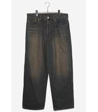 BEAMS ビームス ワイドストレート デニムパンツ ジーンズ L INDIGO BLUE インディゴブルー 11-21-0299-791 /◆