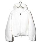 モンクレール MONCLER MONCLER モンクレール MARTINET GIUBBOTTO マルティネ フーデッド スタッズ ダウンジャケット 0 WHITE ホワイト I20931A00100 イタリア製 /●☆