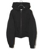 エンタイアスタジオ entire studio entire studios エンタイアスタジオ THERMAL HOOD サーマル フード パーカー M WASHED BLACK ウォッシュドブラック UNU-25-1004 /●