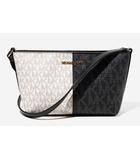 マイケルコース MICHAEL KORS MICHAEL KORS マイケルコース JET SET ジェットセット ツートーン クロスボディショルダー バッグ BLACK WHITE ブラック ホワイト 35F4GTVC1V /◆☆