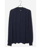 チャンピオン CHAMPION 2024AW CHAMPION チャンピオン LONG SLEEVE T-SH ロングリーブ Tシャツ カットソー L NAVY ネイビー C3-A401 /◆