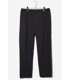 ユナイテッドアローズ UNITED ARROWS UNITED ARROW ユナイテッドアローズ プリント 2プリーツ イージーパンツ L NAVY ネイビー 1114-153-9055 /◆