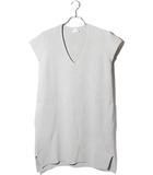 エルメス HERMES HERMES エルメス ウールカシミヤチュニック 38 (M) Grey グレー/◆☆