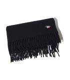 メゾンキツネ MAISON KITSUNE MAISON KITSUNE メゾンキツネ WOOL SCARF ウールスカーフ FREE NAVY ネイビー /●