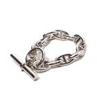 HERMES エルメス Chaine d'Ancre SV925 シェーヌダンクル GM 12コマ ブレスレット SILVER シルバー Made in France /●