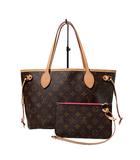 LOUIS VUITTON ルイヴィトン Neverfull PM ネヴァーフル PM モノグラム ポーチ トートバッグ フューシャ Made in France M41001 /●☆