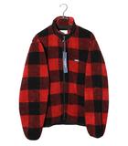 チャレンジャー CHALLENGER 未使用品 2024AW CHALLENGER チャレンジャー BUFFALO PLAID BOA JACKET ボアジャケット フリース M RED レッド CLG-JK 024-014 /●