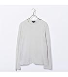 バーバリーブルーレーベル BURBERRY BLUE LABEL BURBERRY BLUE LABEL バーバリーブルーレーベル コットン 袖ニット カットソー M WHITE ホワイト FAK74-672-02 /◆☆