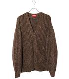 2024SS Supreme シュプリーム Confetti Cardigan コンフェッティ カーディガン XL Brown ブラウン 国内正規品 /●