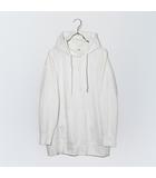 ユニクロ UNIQLO UNIQLO ユニクロ ビッグスウェットプルパーカー フーディ M WHITE ホワイト 241-419538 /◆☆