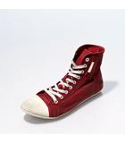 バレンシアガ BALENCIAGA 29.5cm 未使用品 BALENCIAGA バレンシアガ Paris Ultra Flat High Top Sneaker パリス ウルトラ ハイトップ スニーカー US12 RED レッド 791970 イタリア製 /●