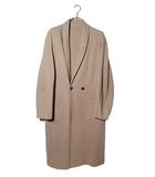 ウル URU URU ウル Wool Long Coat ウール ロング コート 2 L.BEIGE ライトベージュ 15FUJ09 /◆