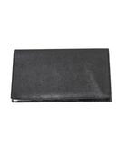 エルメス HERMES HERMES エルメス シチズン ツイル ロング シルクイン ヴォースイフト ウォレット C刻印 二つ折り 財布 BLACK ブラック Made in France /●