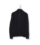 BEAUTY&YOUTH ビューティー&ユース B&Y ユナイテッドアローズ LAM 9GG レイズドネック テープ カーディガン M NAVY ネイビー 1228-105-0163 /◆