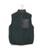 X-LARGE エクストララージ REVERSIBLE BOA VEST リバーシブル ボアベスト M GREEN グリーン 101214021016 /◆
