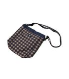 ダブルタップス WTAPS 未使用品 2025AW WTAPS ダブルタップス CHALK SHOULDER / POUCH / POLY. STANDARD SUPPLY チェック ショルダーバッグ ポーチ F BEIGE ベージュ 252EG58D-CG04 /●