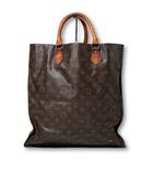 LOUIS VUITTON ルイヴィトン モノグラム キャンバス サックプラ トートバッグ BROWN ブラウン フランス製 M51140 /◆