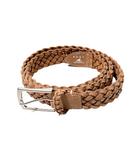 ディセンダント DESCENDANT 未使用品 2025AW DESCENDANT ディセンダント COMBINE BELT ベルト F BEIGE ベージュ 252MYDS-AC04 /◆