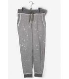  TAVERNITI SO JEANS タヴァニティソージーンズ ペンキ加工 スウェットパンツ ジョガーパンツ L GRAY グレー 81273100 /◆