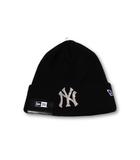 ニューエラ NEW ERA NEW ERA ニューエラ BC KNIT MLB RHINEST NY MLB ニューヨークヤンキース ニット帽 OSFM BLACK ブラック /●