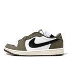 ナイキ NIKE 27.5cm 未使用品 NIKE ナイキ AIR JORDAN 1 RETRO LOW OG 'Medium Olive and Summit White' エアジョーダン1 ロー OG ミディアムオリーブ アンド サミットホワイト スニーカー US9.5 HQ6998-200 /●
