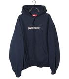 2025FW Supreme シュプリーム Swarovski Motion Logo Hooded Sweatshirt スワロフスキー モーションロゴ フーデッド スウェットシャツ パーカー XL Navy ネイビー カナダ製 /●