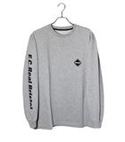 2023AW F.C.Real Bristol FCRB エフシーレアルブリストル AUTHENTIC L/S TEAM POCKET TEE ポケット ロングスリーブ 長袖Tシャツ L GRAY グレー FCRB-232084 /●