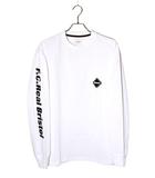 2023AW F.C.Real Bristol FCRB エフシーレアルブリストル AUTHENTIC L/S TEAM POCKET TEE ポケット ロングスリーブ 長袖Tシャツ L WHITE ホワイト FCRB-230073 /●