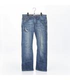 ジミータバニティ JIMMY TAVERNITI TAVERNITI SO JEANS By JIMMY TAVERNITI タバニティソージーンズ ジミータバニティ ダメージ加工 ブーツカット デニムパンツ ジーンズ 31 INDIGO インディゴ M158287 /◆