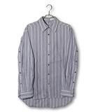 ウジョー Ujoh Ujoh ウジョー Full Open Shirts フルオープンシャツ 2 Sax サックス M773-B50-009 日本製 /●