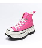 コンバース CONVERSE 23cm CONVERSE コンバース TREKWAVE トレックウェーブ ハイカットスニーカー US4 PINK ピンク 1SD679 /◆☆