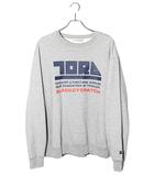 ブラックアイパッチ THE BLACK EYE PATCH BlackEyePatch × TORAICHI ブラックアイパッチ 寅壱 CREW SWEAT クルーネック スウェットシャツ トレーナー L GRAY グレー /●
