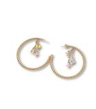 LOUIS VUITTON ルイヴィトン クレオールスウィートモノグラムピアスGP ピアス(両耳用) M65481 GOLD ゴールド /●