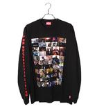 DIESEL ディーゼル T-BOXTY-LS ロングスリーブ プリント 長袖Tシャツ L BLACK ブラック A16491 /●