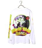 DIESEL ディーゼル T-JUST-LS-L1 プリント ロングスリーブ 長袖Tシャツ M WHITE ホワイト A11050 /●