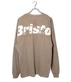 2023AW F.C.Real Bristol FCRB エフシーレアルブリストル STAR BIG LOGO L/S TEAM BAGGY TEE スタービックロゴ ロングスリーブ 長袖Tシャツ バギーTEE L BEIGE ベージュ FCRB-232083 /●