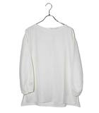 メーカーズシャツ カマクラ MAKER'S SHIRT 鎌倉 未使用品 MAKER'S SHIRT 鎌倉 KAMAKURA SHIRTS メーカーズシャツ カマクラ シャツ プルオーバー ブラウス シャツ 40 OFF WHITE オフホワイト TKNQ16 /◆☆