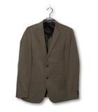 ジュンハシモト junhashimoto junhashimoto ジュンハシモト BIELLANO FINISH SUPER 110'S WOOL テーラードジャケット 4 khaki カーキ 1031610023 /◆