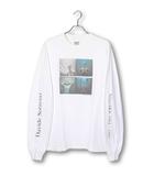 MINEDENIM マインデニム Stie-lo × David Sorrenti Amy Lace L/S T-SH ダヴィンチ・ソレンティ×スティーロ コラボ フォト ロンT カットソー L WHITE ホワイト 21MND-STL007 /◆