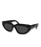 セリーヌ CELINE CELINE セリーヌ キャットアイ型 メガネ 眼鏡 ロゴ セルフレーム アイウェア 54□17 145 BLACK ブラック /●