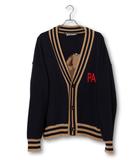 パームエンジェルス PALM ANGELS PALM ANGELS パームエンジェルス Bear Intarsia Knit Cardigan ベア・インターシャ・ニット・カーディガン S Navy ネイビー PMHB006F21KNI001 /●