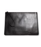 シセイ Cisei 未使用品 Cisei シセイ 1182M POUCH WITH HANDLE ポーチ ウィズ ハンドル カーフレザー セカンドバッグ クラッチバッグ T.MORO /◆