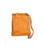 シセイ Cisei 未使用品 Cisei シセイ 1201 LD DRAWSTRING BAG ドローストリングバッグ ショルダー L ARANCIONE (オレンジ) イタリア製 /●