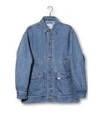 2023SS WTAPS ダブルタップス DADDY / JACKET / COTTON. DENIM ダディーデニムジャケット カバーオール 2 INDIGO インディゴ 232WVDT-JKM04 /●
