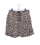 グラミチ GRAMICCI GRAMICCI × FREAK'S STORE グラミチ フリークストア別注 レオパード ショートパンツ ショーツ ハーフパンツ M BEIGE ベージュ GMP3-S2068 /◆