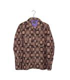 ニードルス ニードルズ Needles 2023AW Needles ニードルス ニードルズ Classic Shirt - R/PE/W Botanical Jq ジャガード ボタニカル クラシック オープンカラー シャツ M BLACK ブラック NS206 /●